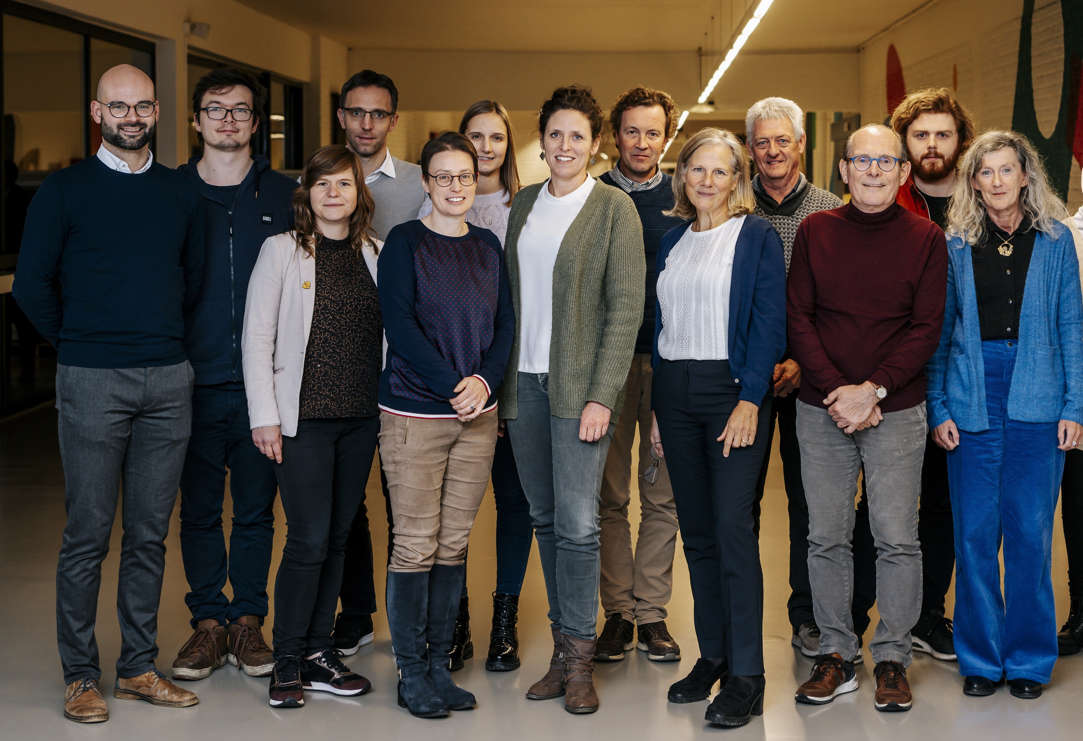 Group picture of the TechnoHIT research team.